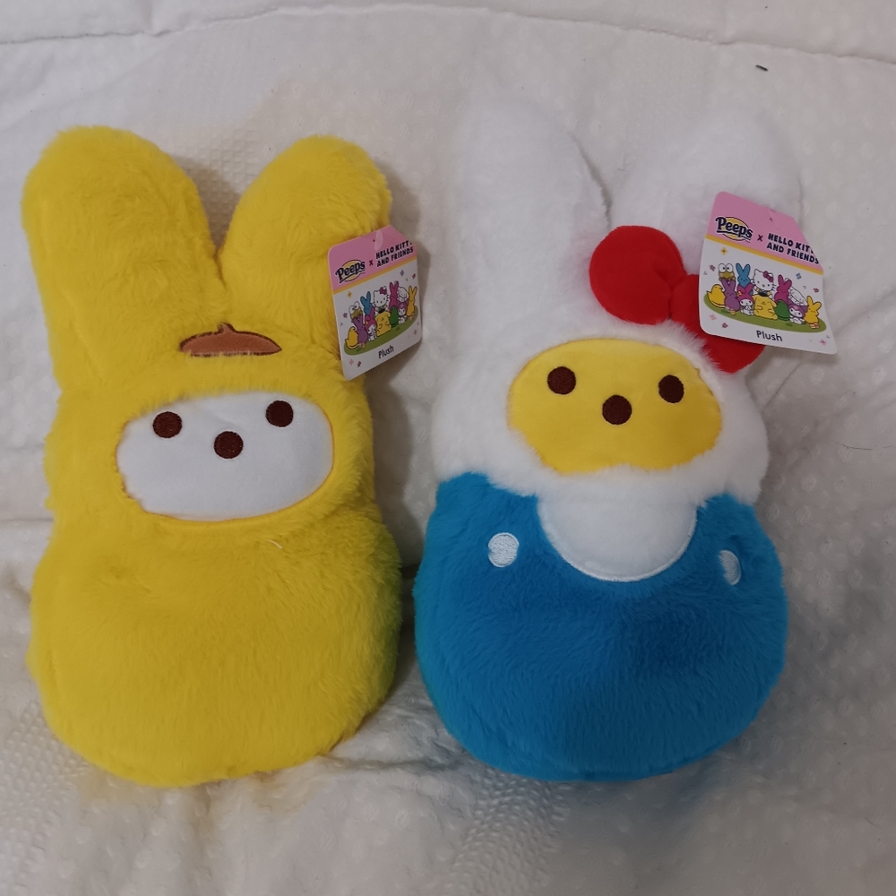 Hello Kitty Peeps Plush